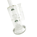 Double Stereo Matrix Percolator Glass Bong