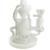 9" Concentrate Dab Rig Showerhead Klein Recycler Rig Dual Arm Bong