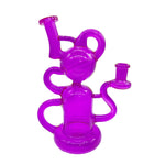 Inline Perc Dab Rig Rig Ball Shaped Recycler