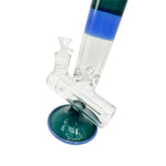 16 Inch Color Inline Diffused Straight Tube Bong