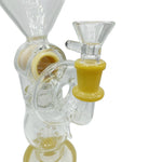 14 Inch Octopus Perc Recycler Bong/Dab rig