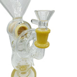 14 Inch Octopus Perc Recycler Bong/Dab rig