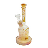 9" Rick & Morty Dab Rig w/ Sandblasted Accents