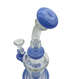 7" Mini Showerhead Perc Dab Rig Three Color