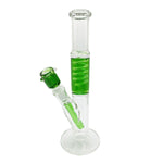 Glycerin Cooil Straight Freeze Bong Glass Water Pipe