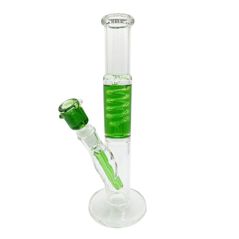 Glycerin Cooil Straight Freeze Bong Glass Water Pipe