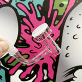 Opaque Bottom Full Weld Terp Slurper Set