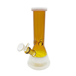 8" Mini Beaker Bong With Ice Catcher Assorted Colors
