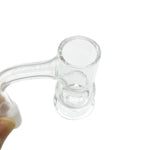 Seamless Round Belly Terp Slurper Quartz Banger Set