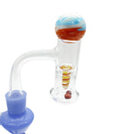 Seamless Straight Terp Slurper Quartz Banger Set