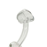 4mm Thick Quartz Banger Nail Kit 90 Degree