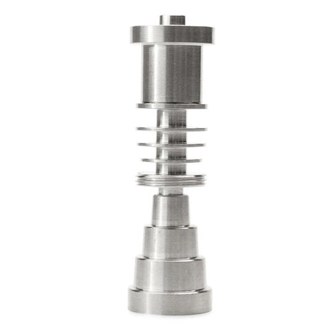 Titanium 16mm20mm E-Nail Compatible 6-in-1 Universal Domeless NailBanger