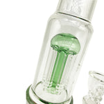 ROOR Double Honeycomb Glass Bong with 6-Arm Tree Perc