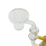 Glass Coin Spinner Channel Carb Cap