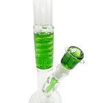 Glycerin Cooil Straight Freeze Bong Glass Water Pipe