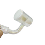 Electro Plated 25mm Quartz Banger Set Opaque Bottom