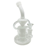 9" Concentrate Dab Rig Showerhead Klein Recycler Rig Dual Arm Bong