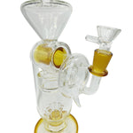 14 Inch Octopus Perc Recycler Bong/Dab rig