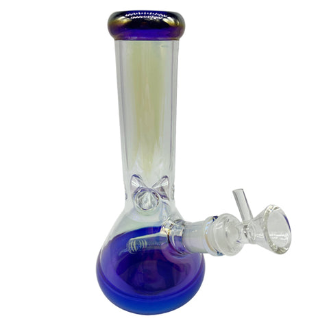 8" Mini Beaker Bong Three Colors