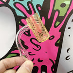 20mm Geometric Etched Quartz Banger Three Colors