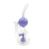 Glass Ball Recycler Water Pipe