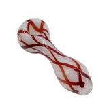 4 Inch Thick Handmade Glass Spoon Bowl/ Hand Pipe