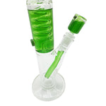 Glycerin Cooil Straight Freeze Bong Glass Water Pipe