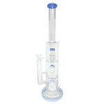 Triple Chamber Stereo Matrix Perc Glass Bong