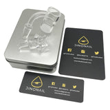 25mm Opaque Bottom Splash Guard Quartz Banger Nail Kit
