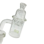 25mm Opaque Bottom Quartz Banger Set