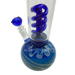 11'' Coil Condenser Spiral Percolator Beaker Bong