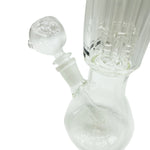 11" Infyniti Beaker with 6 Tree Arms Perk & Ice Pinch Water Bong