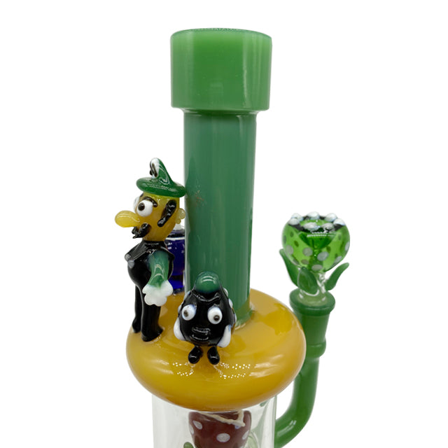 Super Mario Dab Rigs Colored Super Mario Perc Glass Water Bongs – DinoNail