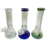 8" Mini Beaker Bong Three Colors