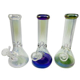 8" Mini Beaker Bong Three Colors