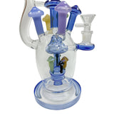 11" Mushroom Toadstool Bong