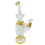 14 Inch Octopus Perc Recycler Bong/Dab rig