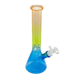 10 Inch Beaker Glass Water Pipe/ Bong Rasta