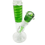 Glycerin Cooil Straight Freeze Bong Glass Water Pipe