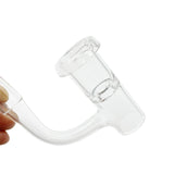 Seamless Straight Terp Slurper Quartz Banger Set