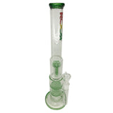 ROOR Double Honeycomb Glass Bong with 6-Arm Tree Perc