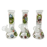 Rick and Morty Collection Uv Reactive Rick & Morty Dab Rig Beaker Bong
