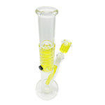 Glycerin Cooil Straight Freeze Bong Glass Water Pipe
