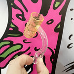 20mm Geometric Etched Quartz Banger Three Colors
