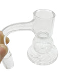 Seamless Blender Round Belly Terp Slurper Quartz Banger Set