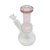 6" Color Neck Beaker Bong - with 14M Matching Bowl