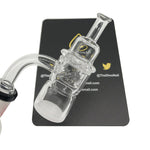 25mm Opaque Bottom Splash Guard Quartz Banger Nail Kit