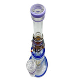 11" Showerhead Perc Heady Glass Straight Bong