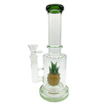 11″ Pineapple Perc Glass Bong Decorative Dab Rig 