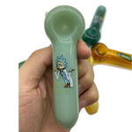 Rick and Morty Glass Hand Pipes